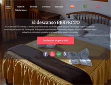Tablet Screenshot of hotelcabanaquinta.com